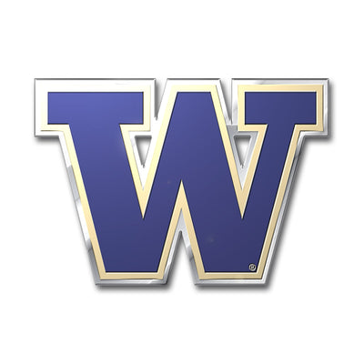 University of Washington Embossed Color Emblem