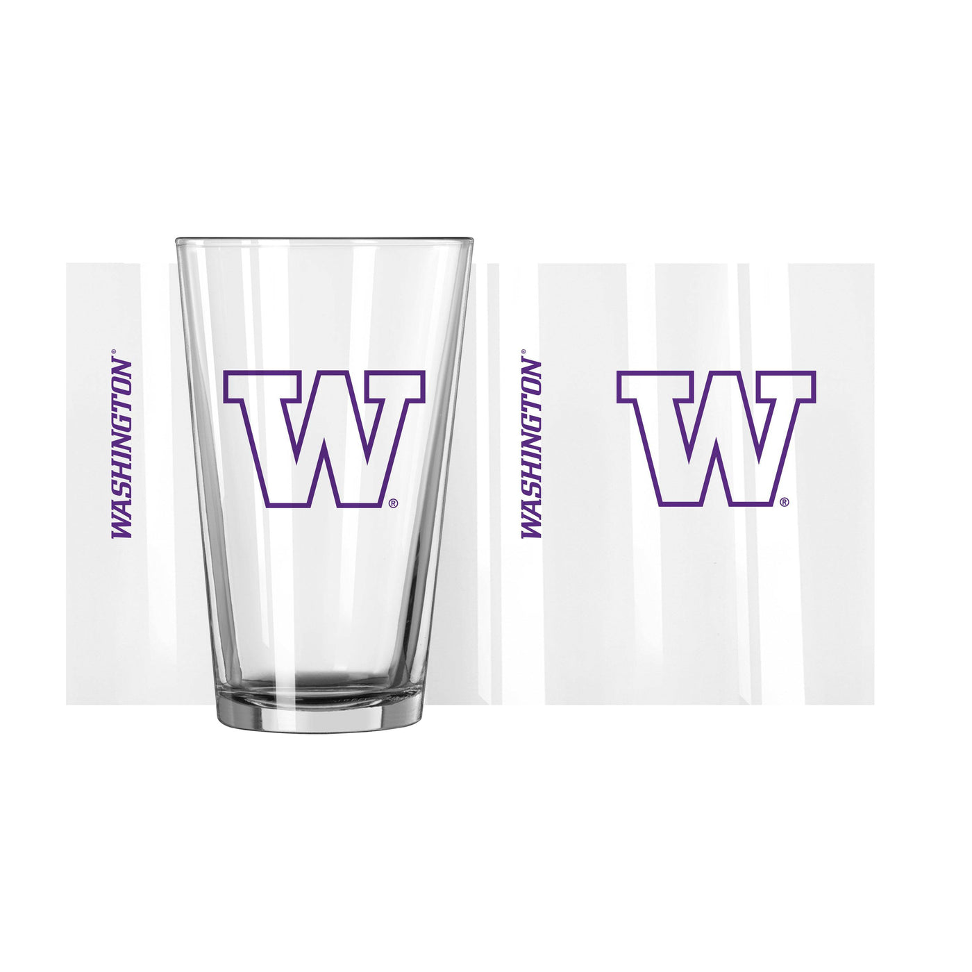 Washington 16oz Gameday Pint Glass - Logo Brands