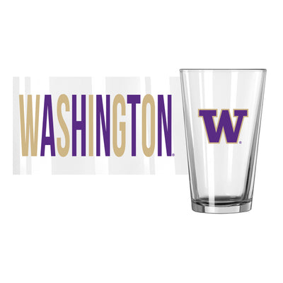 Washington 16oz Overtime Pint Glass