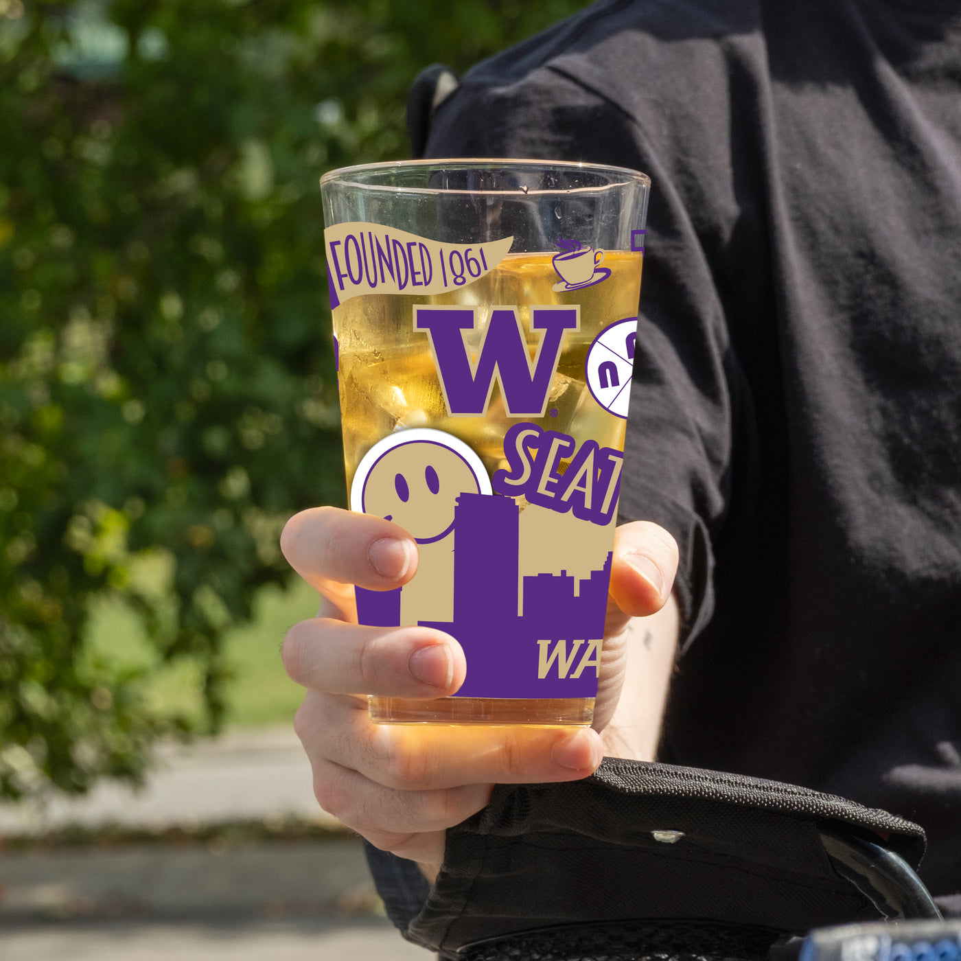 Washington 16oz Native Pint Glass