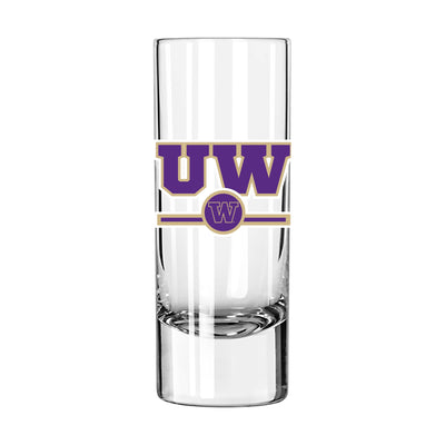 Washington 2.5oz Letterman Shooter Glass