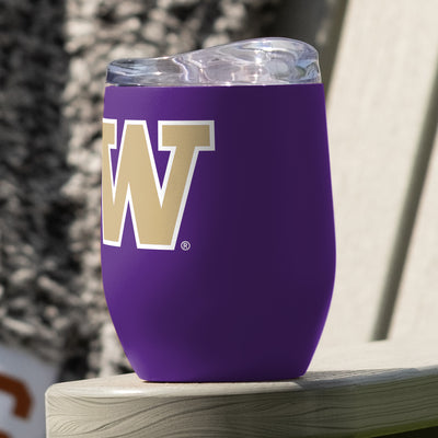 Washington 16oz Flipside Powder Coat Curved Bev