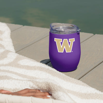 Washington 16oz Flipside Powder Coat Curved Bev