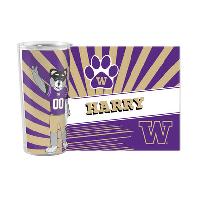 Washington 20oz Mascot Stainless Tumbler