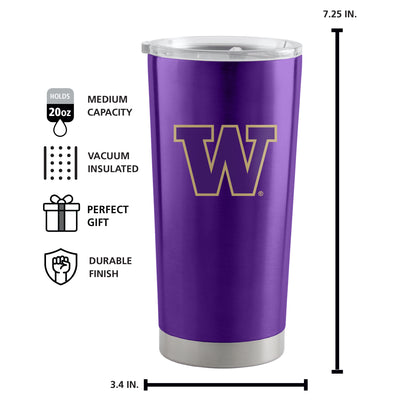 Washington 20oz Gameday Stainless Steel Tumbler