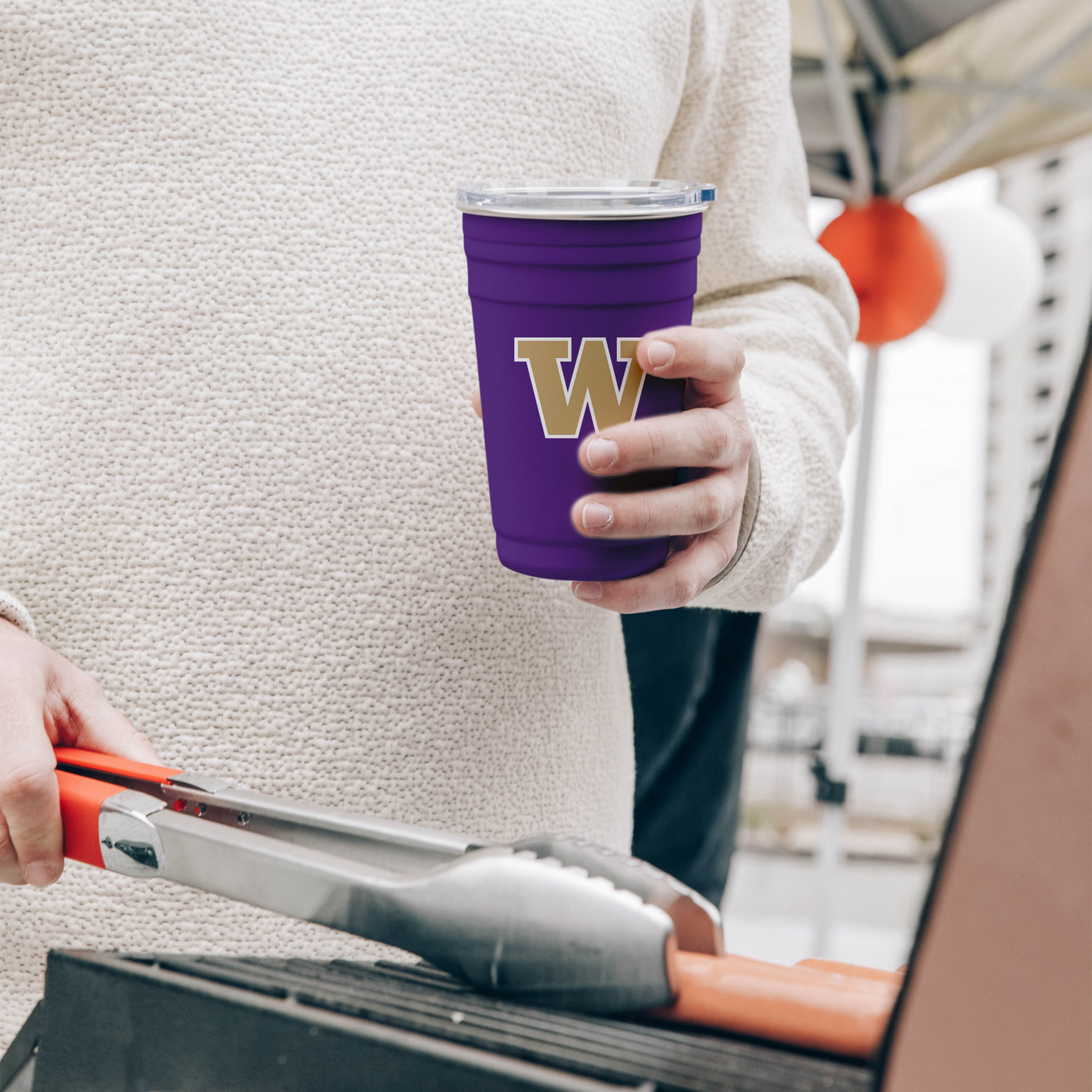 Washington 22oz Flipside Stainless Cup