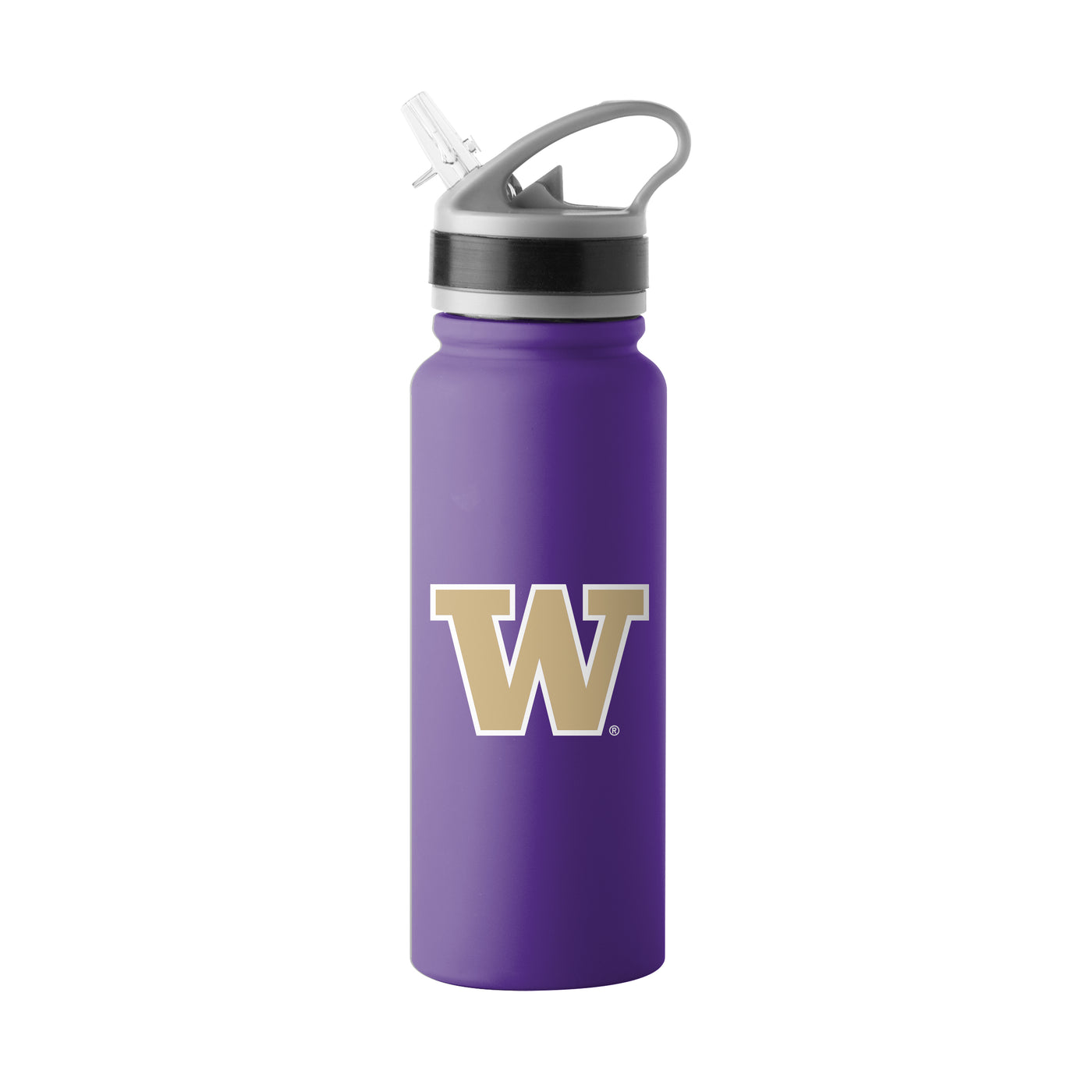 Washington 25oz Logo SingleWall FlipTop Bottle