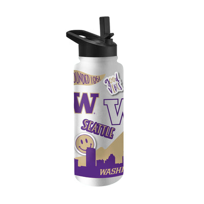 Washington 34oz Native Quencher Bottle