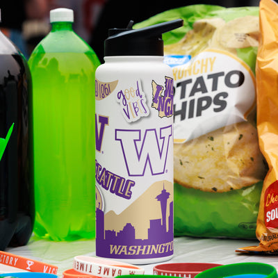 Washington 34oz Native Quencher Bottle