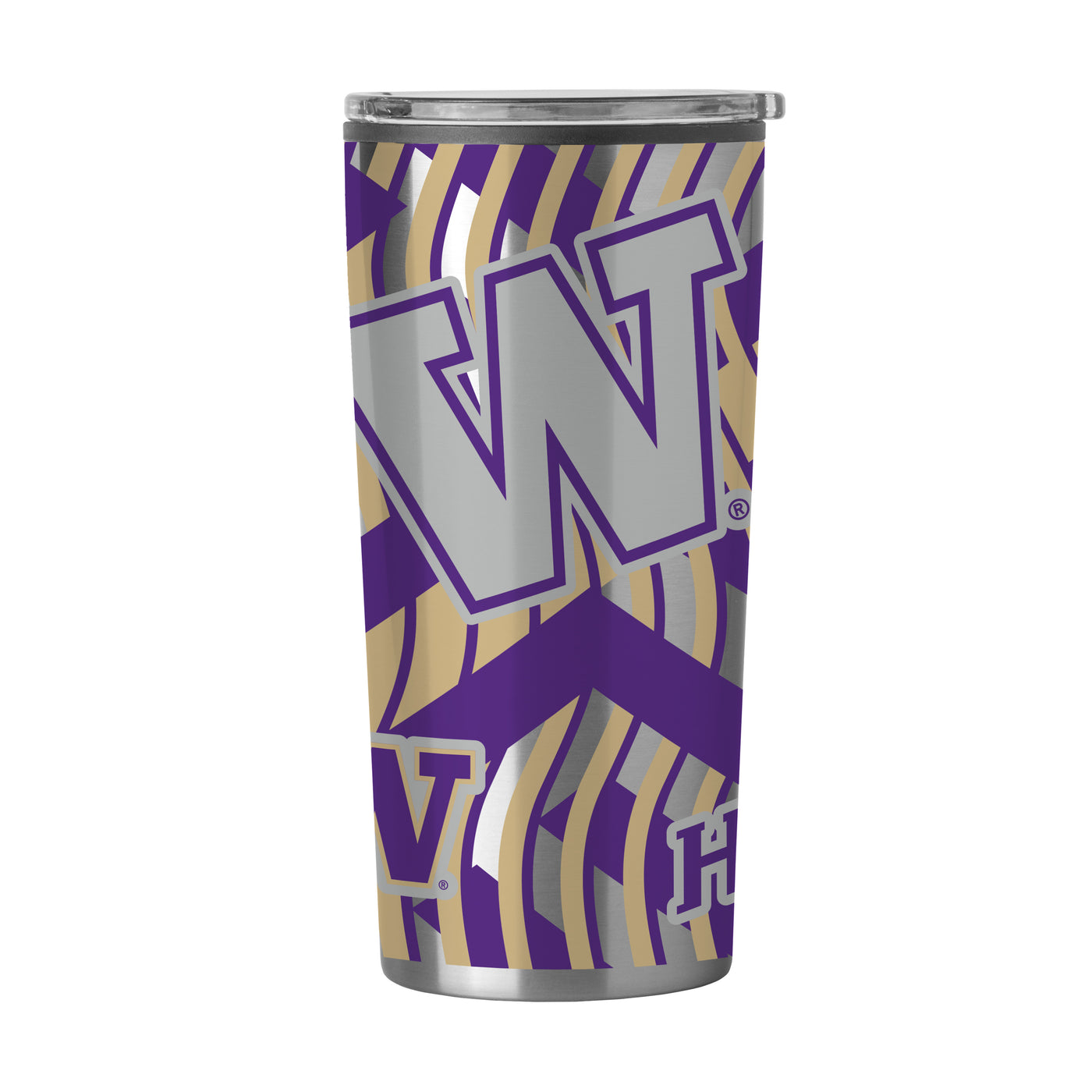 U of Washington Flex 20oz Plastic Wall Stainless Tumbler
