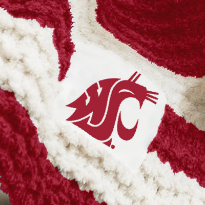 Washington State Cable Knit Throw 50x60