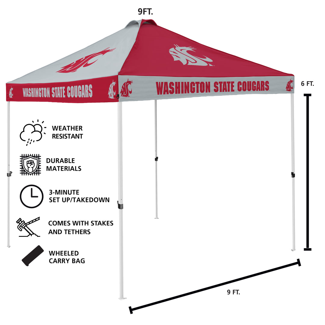 Washington State Checkerboard Canopy | Logo Brands