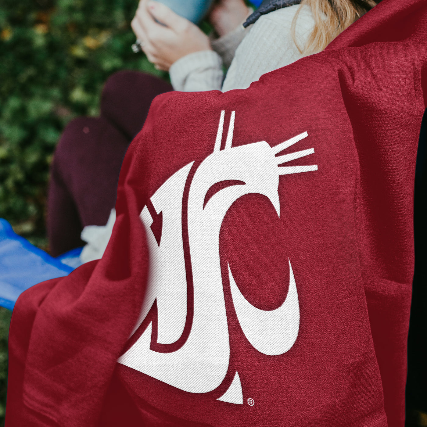 WA State Sweatshirt Blanket