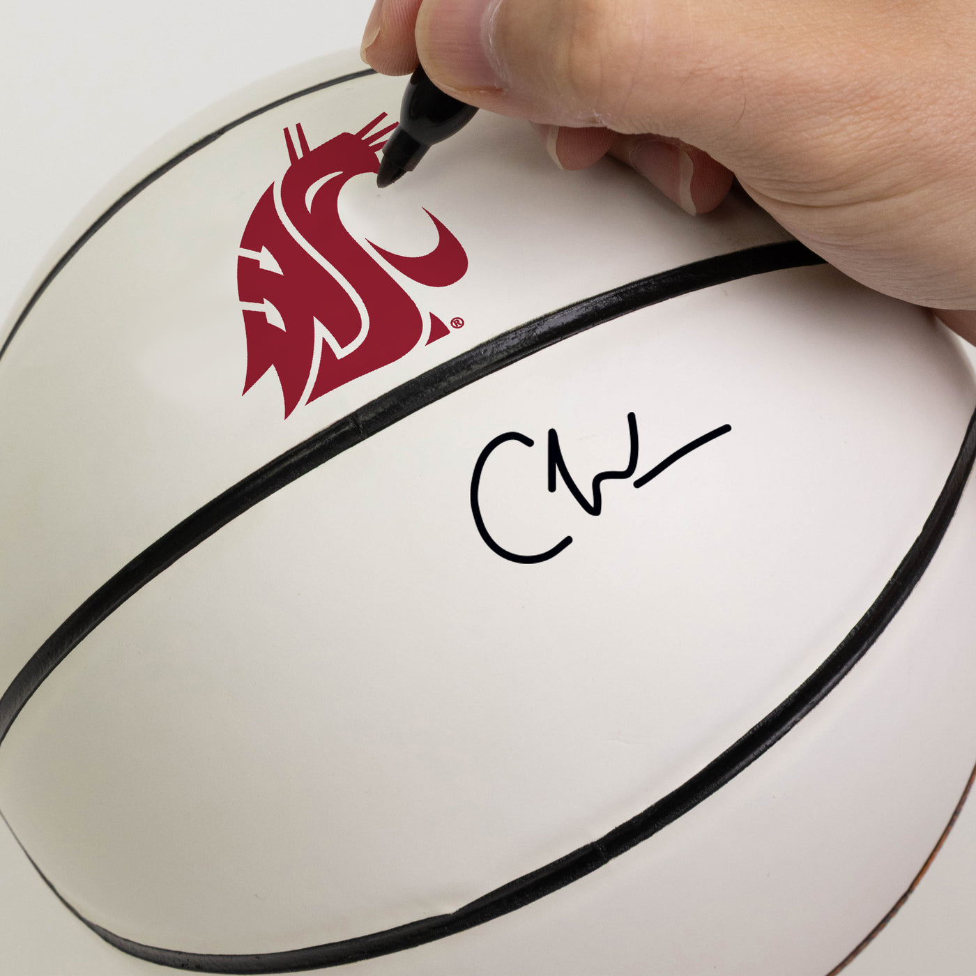 Washington State Mini Size Autograph Basketball