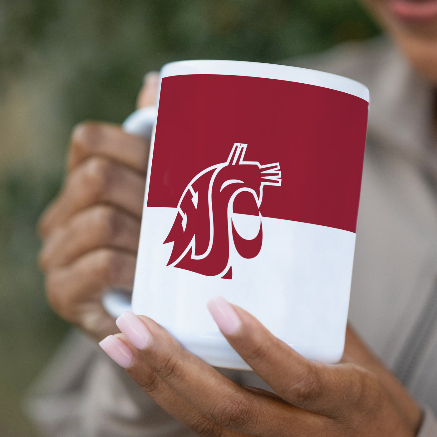 Washington State 15oz Colorblock Sublimated Mug