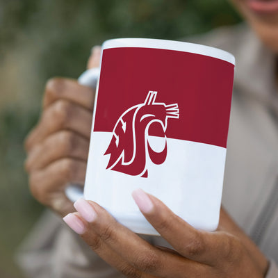 Washington State 15oz Colorblock Sublimated Mug