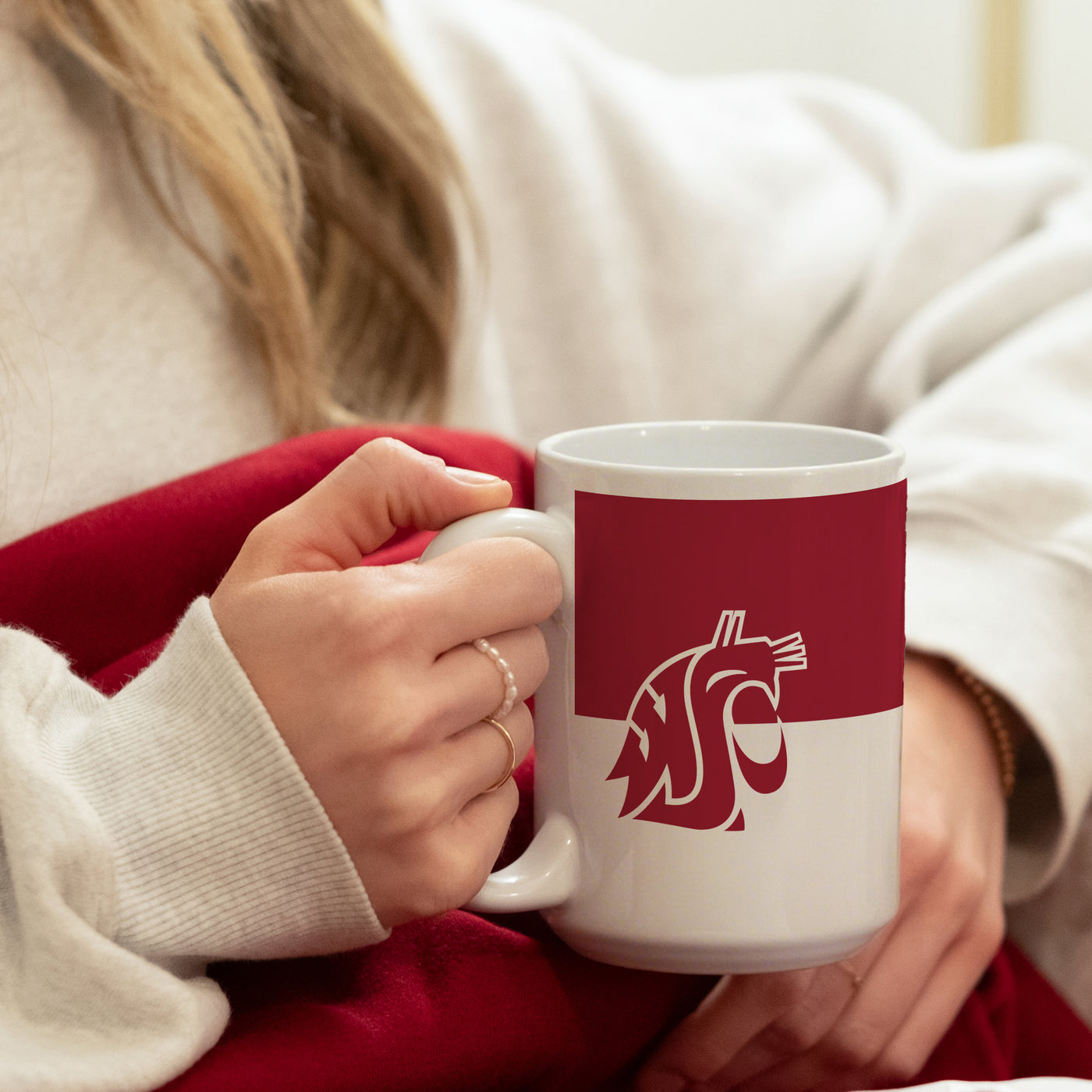 Washington State 15oz Colorblock Sublimated Mug