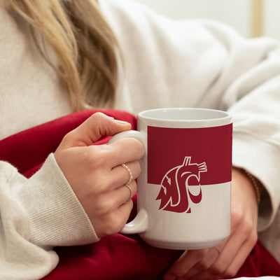 Washington State 15oz Colorblock Sublimated Mug