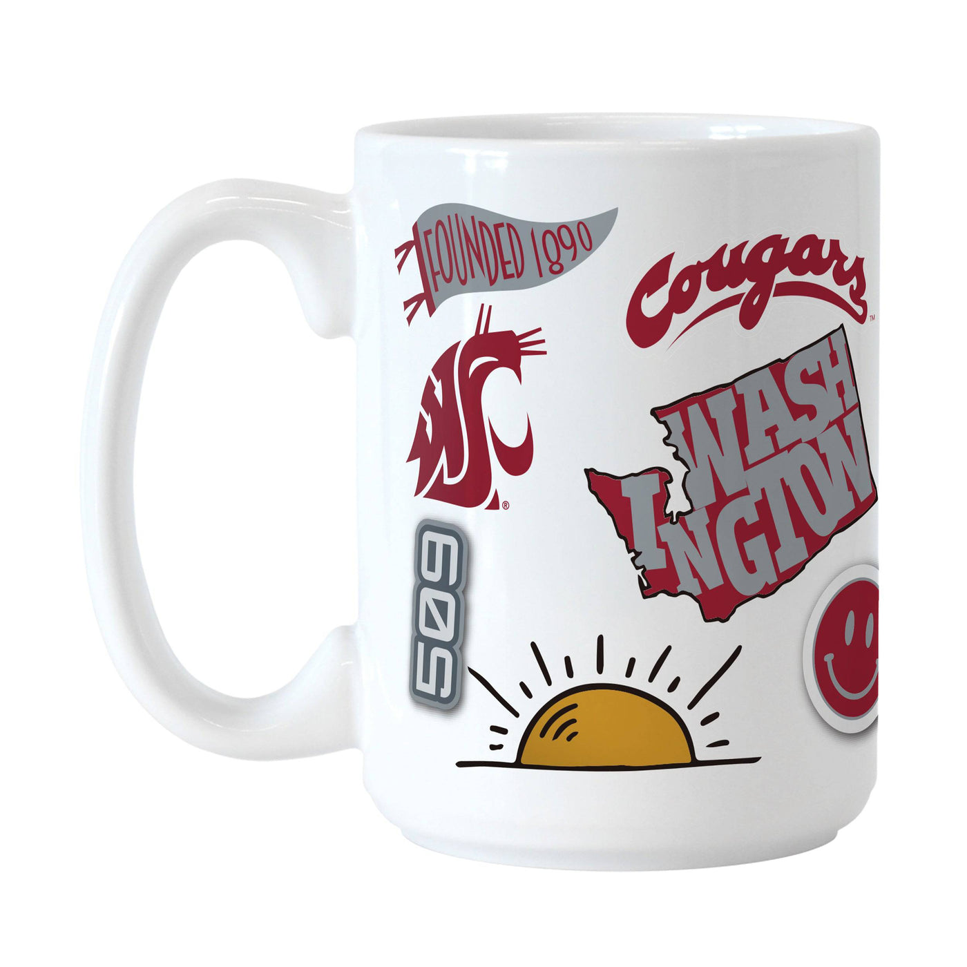 Washington State 15oz Native Sublimated Mug