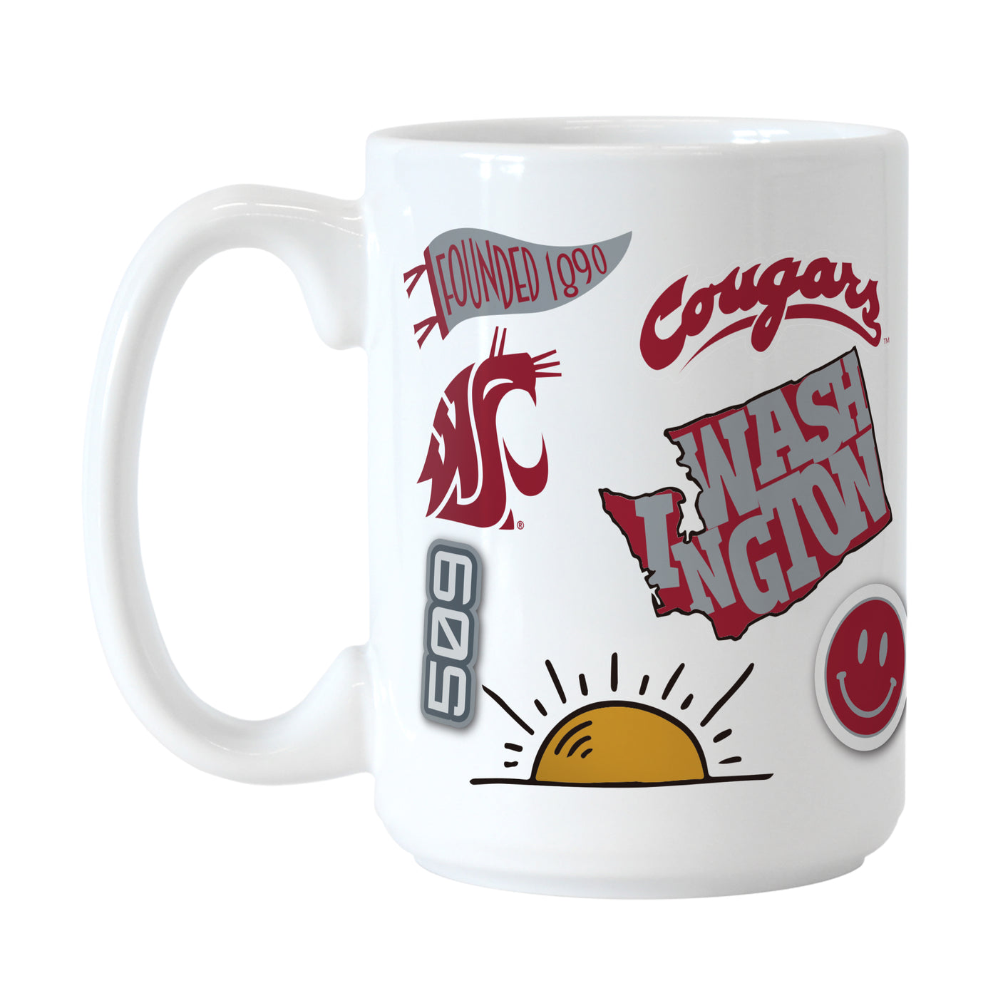 Washington State 15oz Native Sublimated Mug