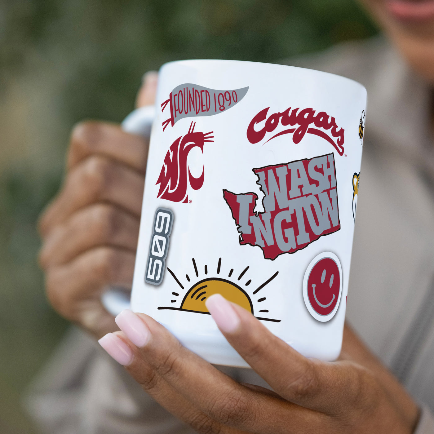 Washington State 15oz Native Sublimated Mug