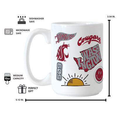 Washington State 15oz Native Sublimated Mug