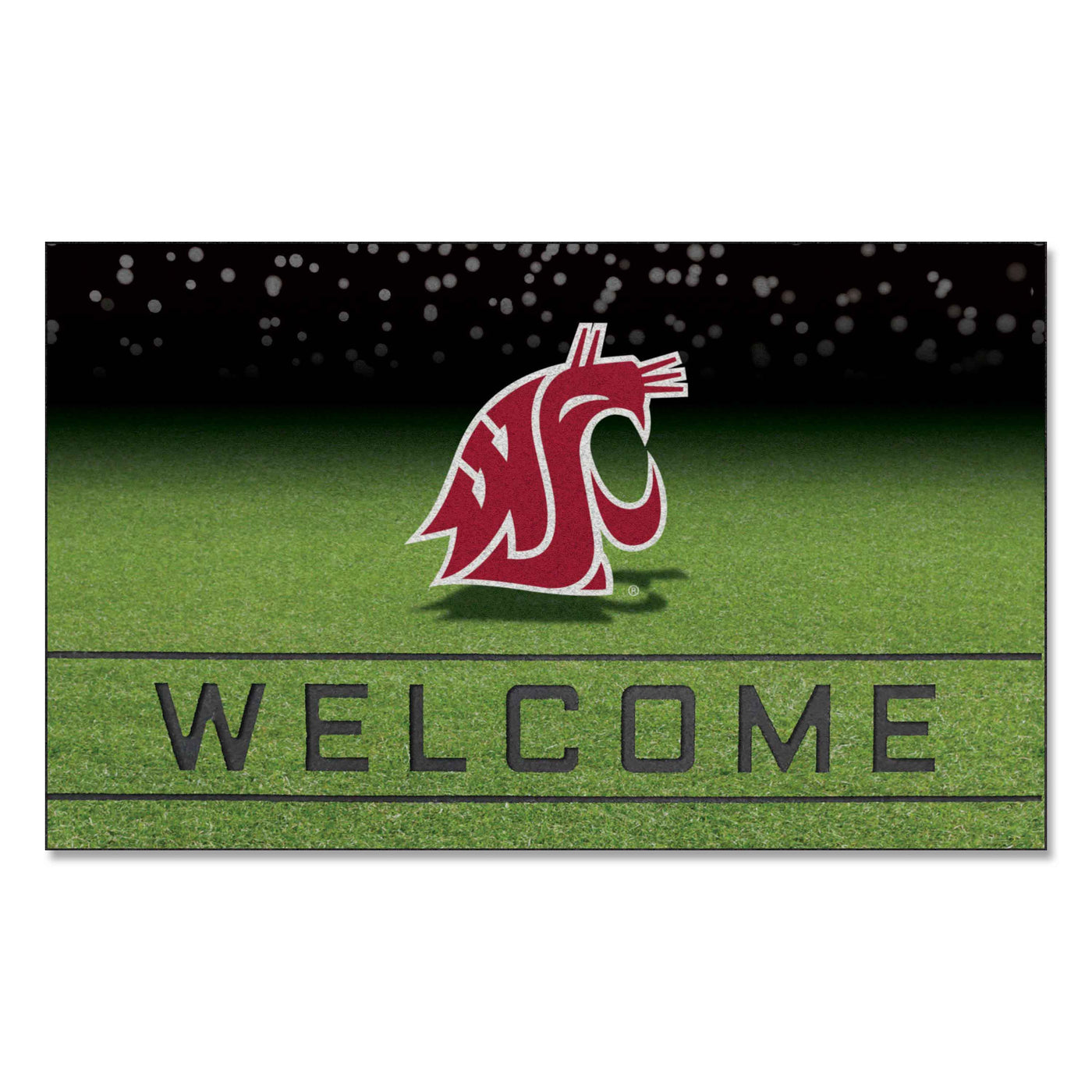 Washington State University Crumb Rubber Door Mat