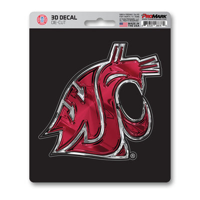 Washington State University 3D Decal