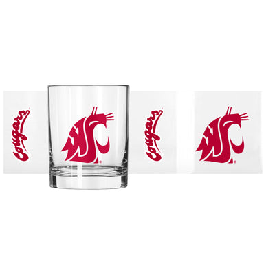 Washington State 14oz Gameday Rocks Glass