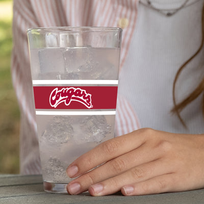 Washington State 16oz Stripe Pint Glass - Logo Brands