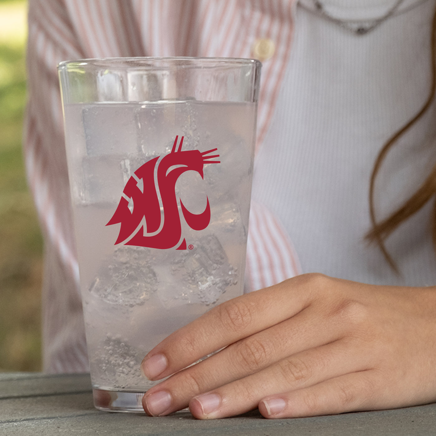Washington State 16oz Gameday Pint Glass