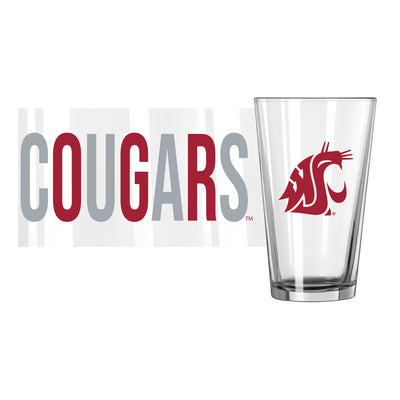 Washington State 16oz Overtime Pint Glass