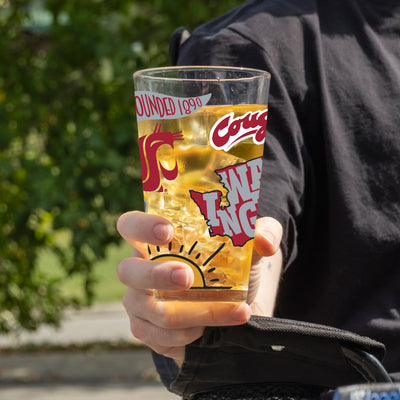 Washington State 16oz Native Pint Glass