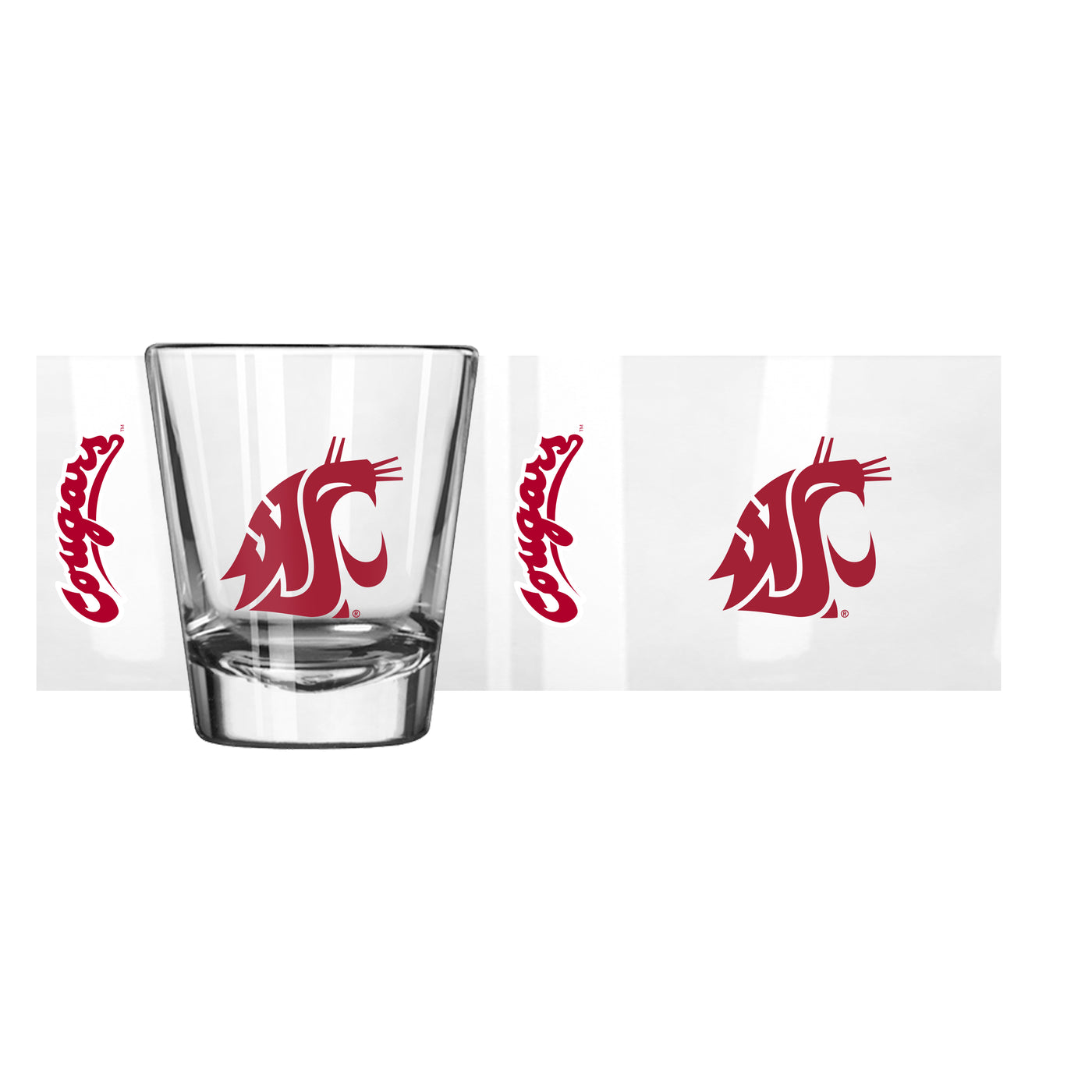 Washington State 2oz Gameday Shot Glass