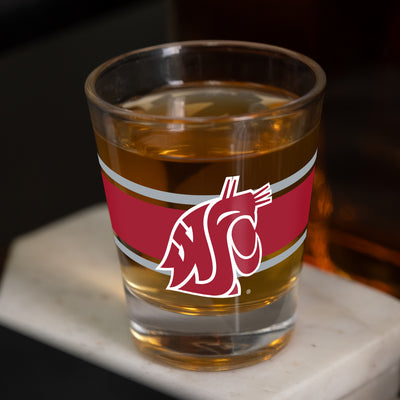 Washington State 2oz Stripe Shot Glass