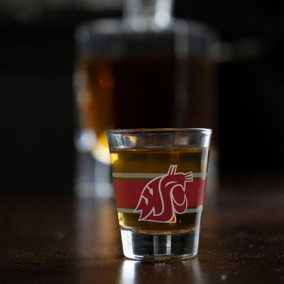 Washington State 2oz Stripe Shot Glass