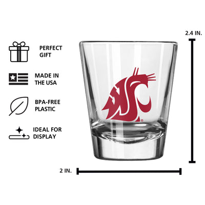 Washington State 2oz Gameday Shot Glass