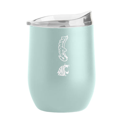 Washington State 16oz Cove Vertical Powder Coat Curved Bev