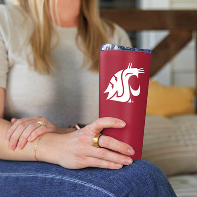 Washington State 20oz Flipside Powder Coat Tumbler - Logo Brands