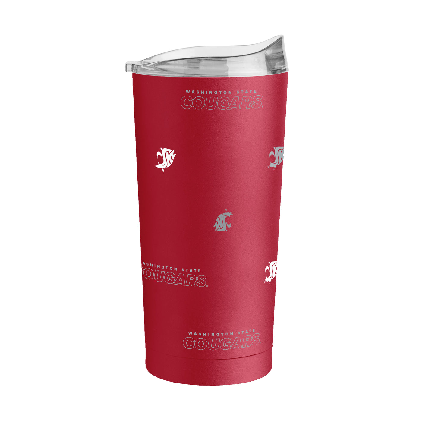 Washington State 20oz Step And Repeat Powder Coat Tumbler