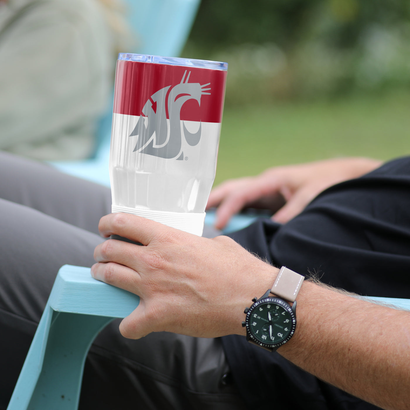 Washington State 30oz Colorblock Stainless Steel Tumbler - Logo Brands