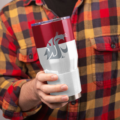 Washington State 30oz Colorblock Stainless Steel Tumbler - Logo Brands