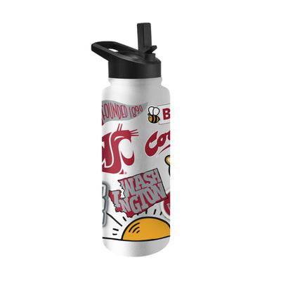 Washington State 34oz Native Quencher Bottle