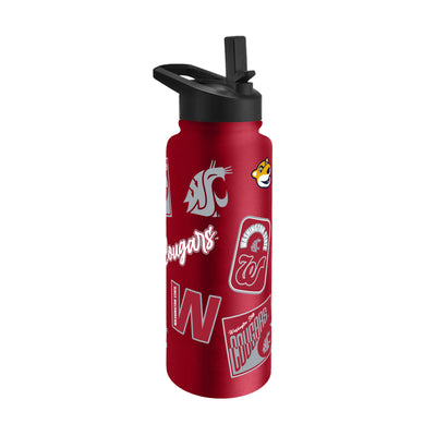 Washington State 34oz Dreamweave Quencher Bottle