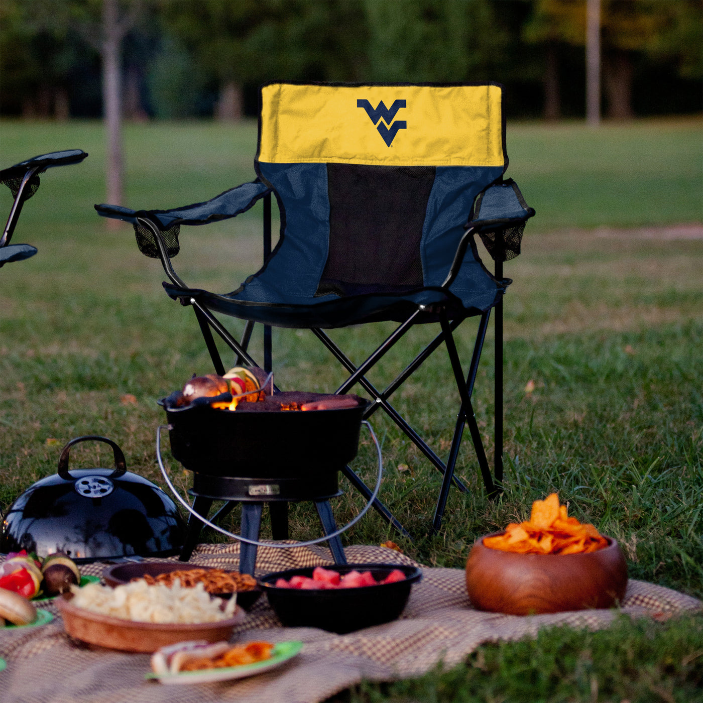 West Virginia Elite Chair - Logo Brands