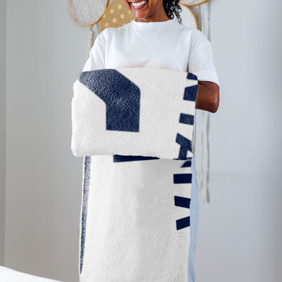 West Virginia Luxe Prime Dreams Throw