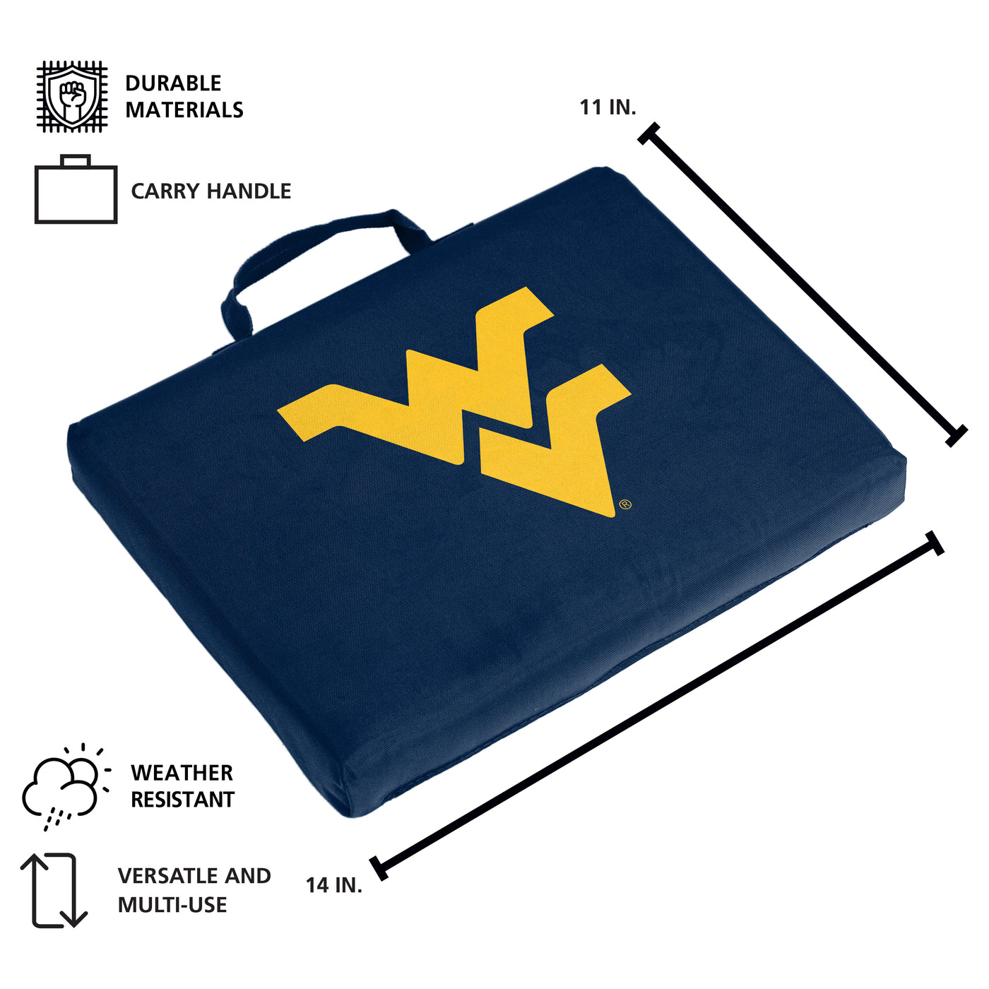 West Virginia Bleacher Cushion