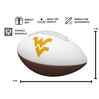 West Virginia Mini Autograph Football