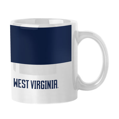 West Virginia 11oz Colorblock Sublimated Mug