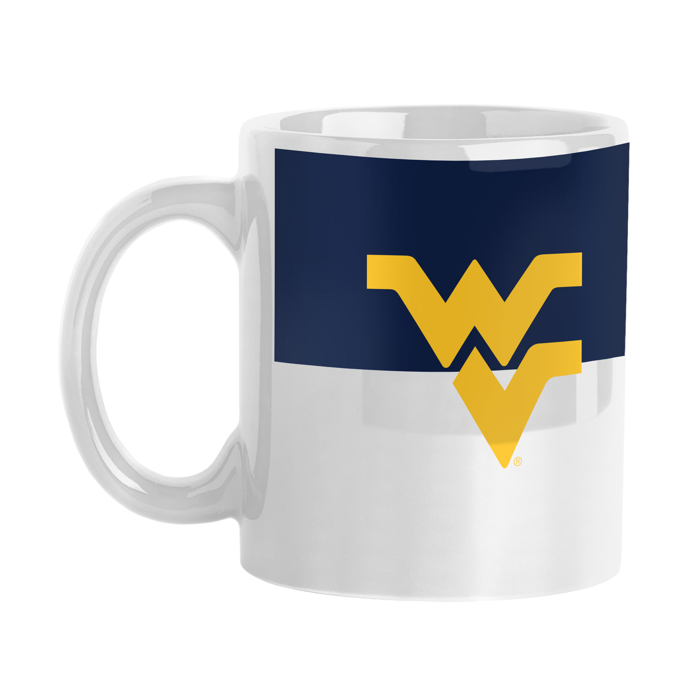 West Virginia 11oz Colorblock Sublimated Mug